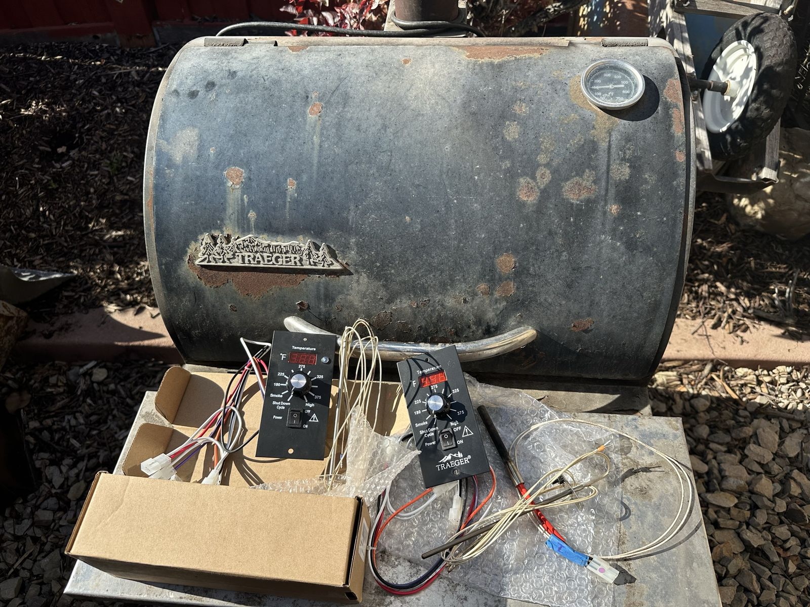 Traeger Legacy Pellet Smoker + New Parts Included