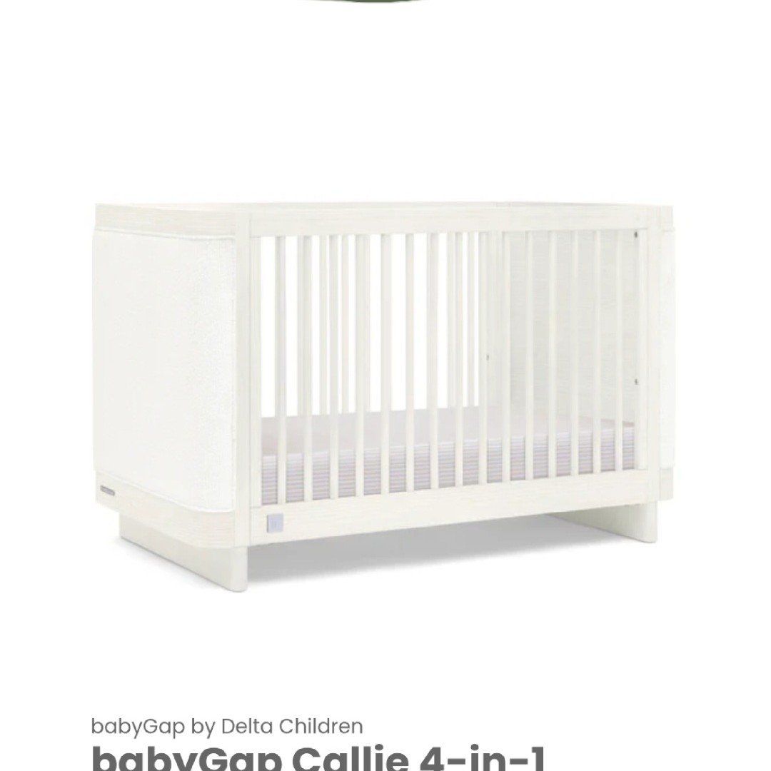 NEW- Baby Gap Callie 4-in-1 Upholstered Crib