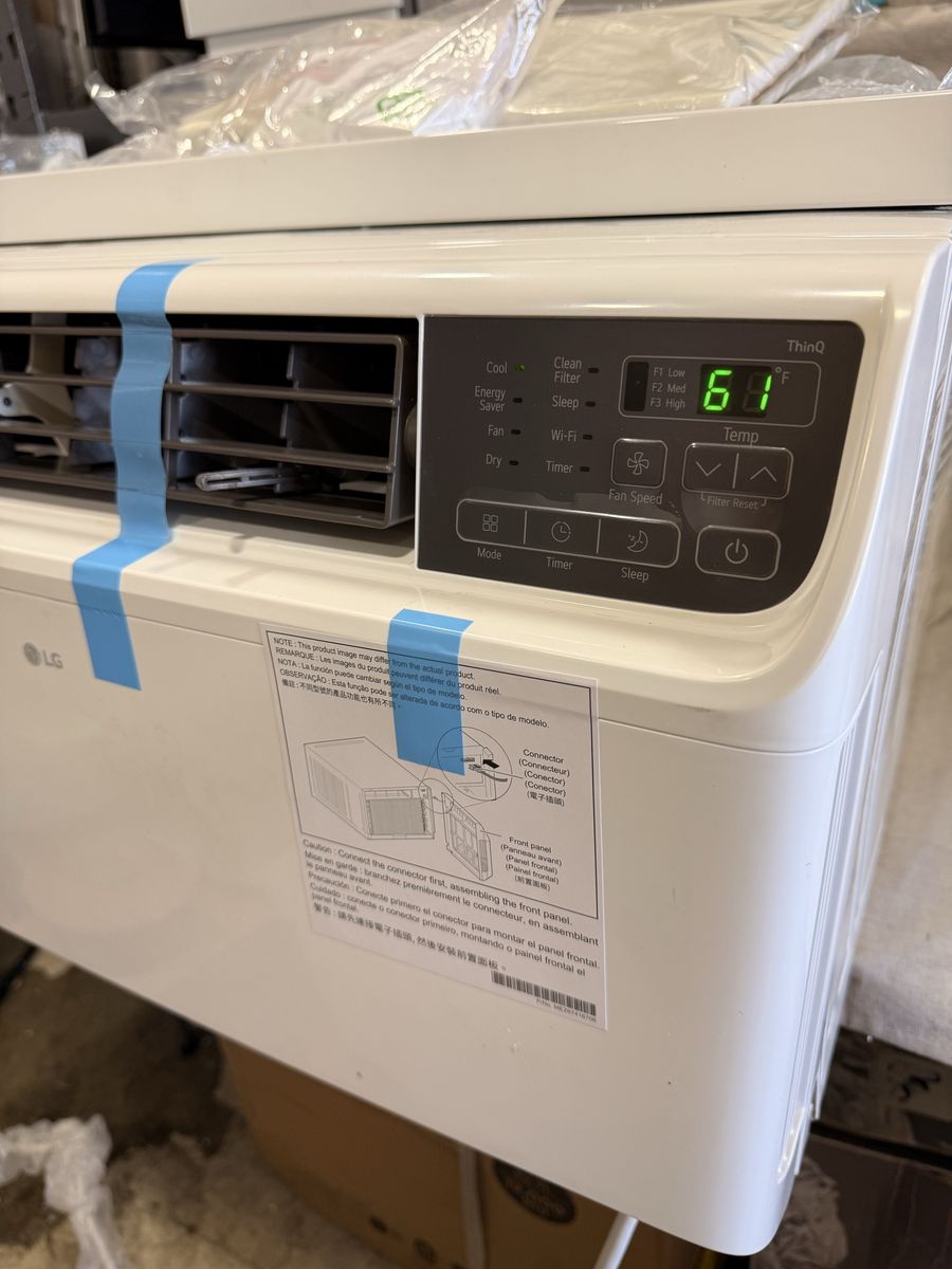 LG LW1522IVSM 14,000 BTU 115V Smart Wi-Fi Inverter Window Air Conditioner