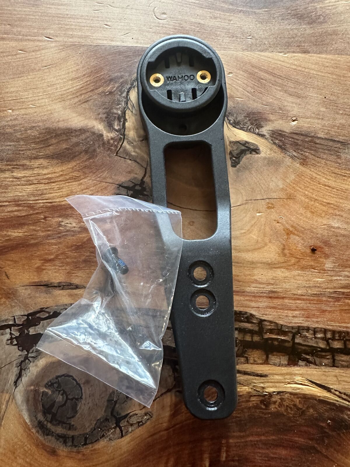 Wahoo head unit bike handlebar attachment