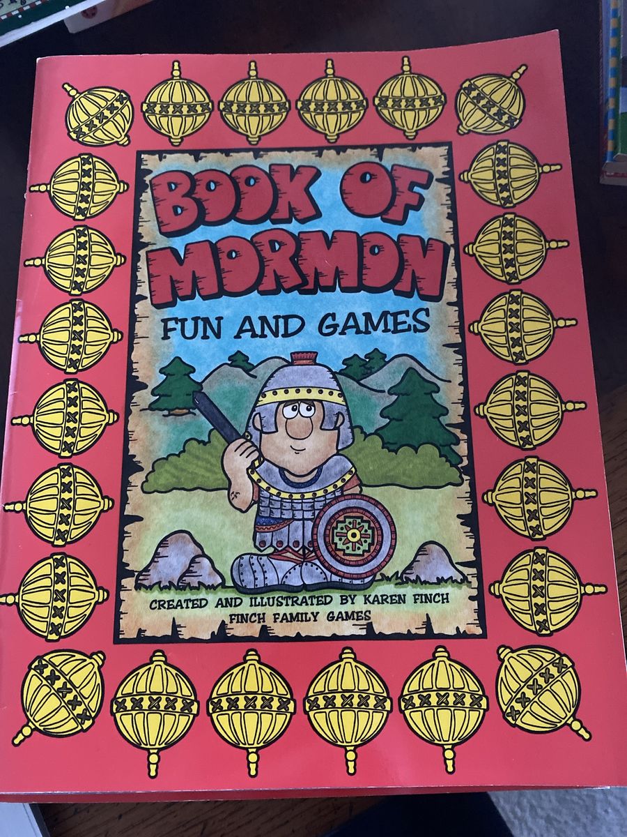 Book Of Mormon Activity Book