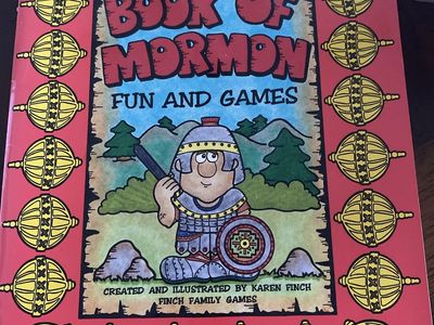 Book Of Mormon Activity Book