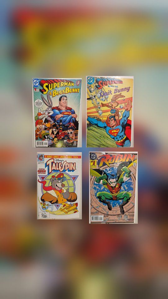 Comic Book Lot (Superman, Robin, Tale Spin)