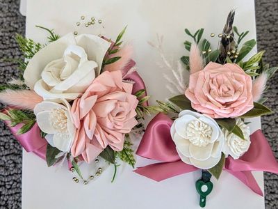Prom flowers, corsage or boutonniere, dance flower