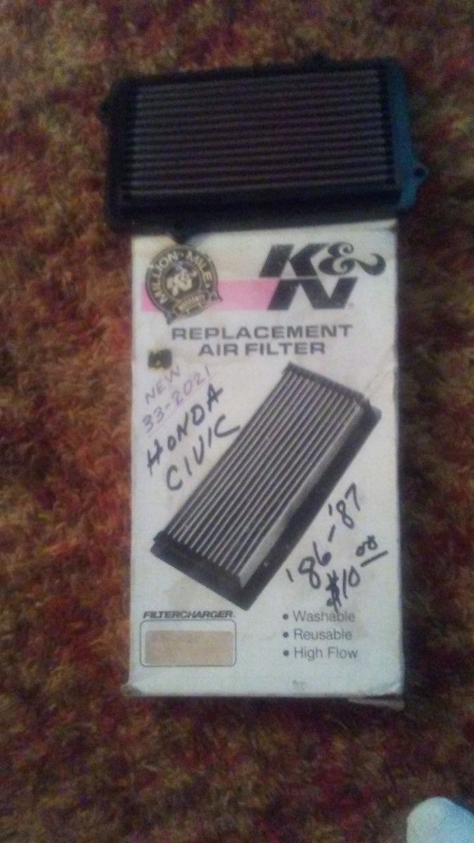 HONDA CIVIC K&N AIR FILTER