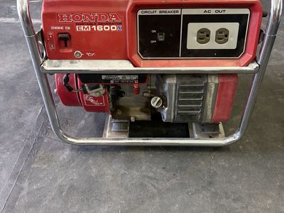 Honda EM1600x generator