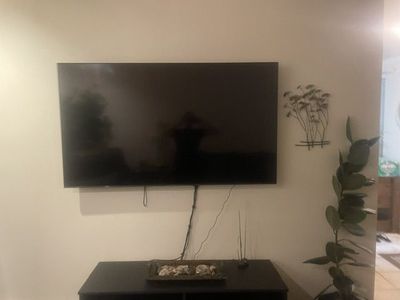 Samsung 65" Smart TV W/ Remote and Wall Mount. Retail $550 - Buy Now $200