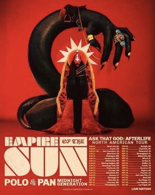 Empire of the Sun with Polo and Pan at UFCUA Box Suite 7