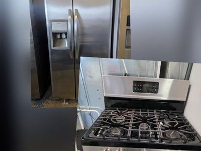 frigidaire refrigerator and gas range