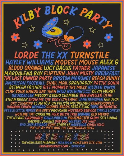 Kilby block party: VIP 3 day ticket