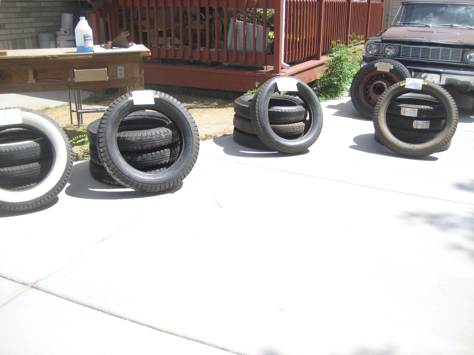 CLASSIC CAR TIRES & WHEELS SIZES 16" 18" 19" & 20"