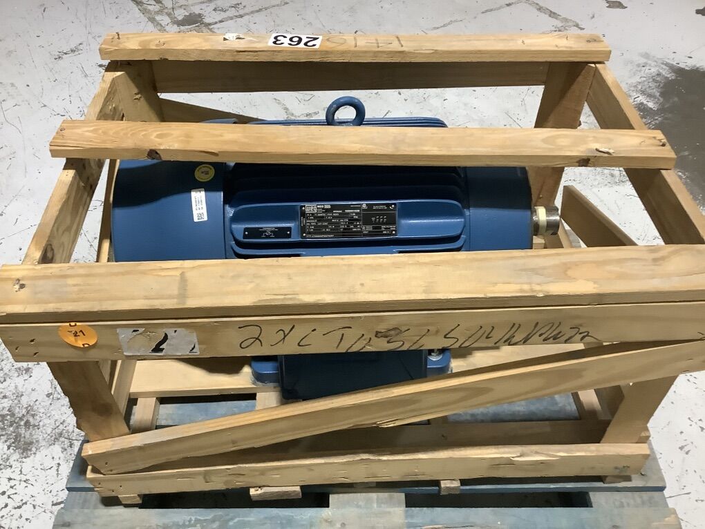 Weg TE1BF0X0N W22 Inverter Duty Motor 50hp 575v-ac 1775rpm