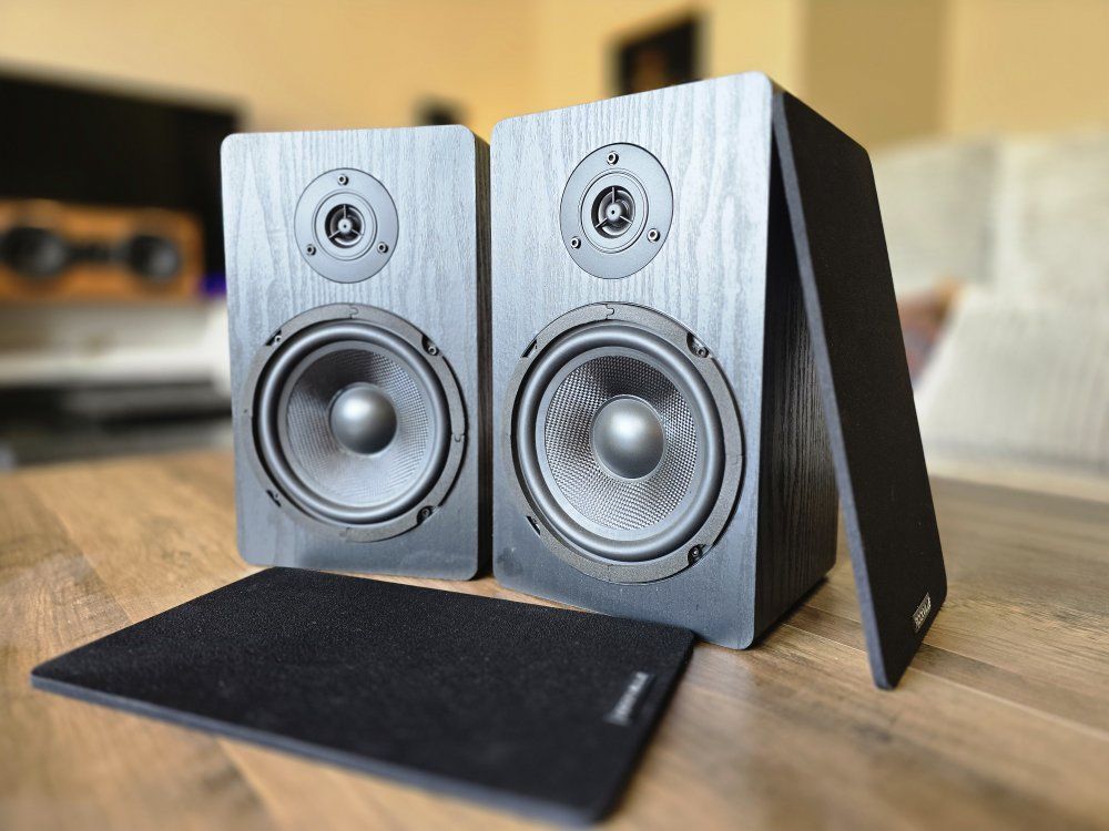6.5" Rockville Bookshelf Speakers