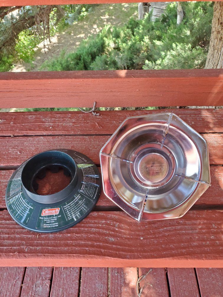 Portable Coleman camp stove