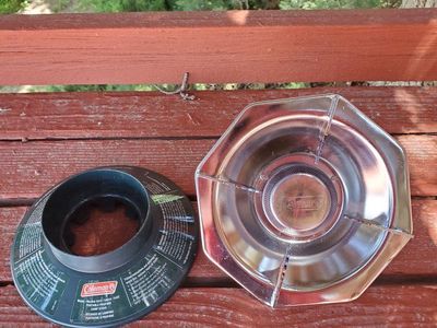 Portable Coleman camp stove