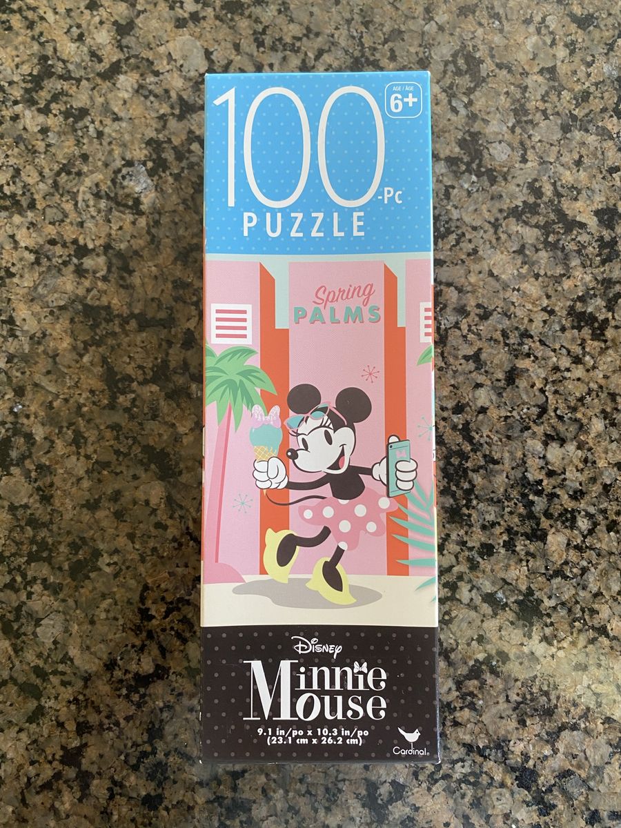 Disney Minnie Mouse Spring Palms 100-Piece Puzzle