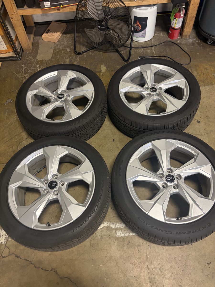 OEM AUDI Q5/SQ5 Wheels and Continental tires 255/45/20