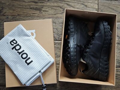 Norda 001 Black, Mens 9.5 new in box