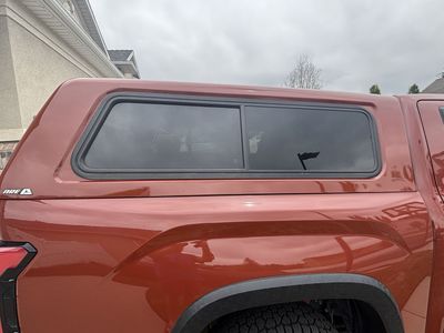 ARE CX Revo Truck Cap for 2022+ Toyota Tundra - Terra factory color, Carpeted, LED Lights