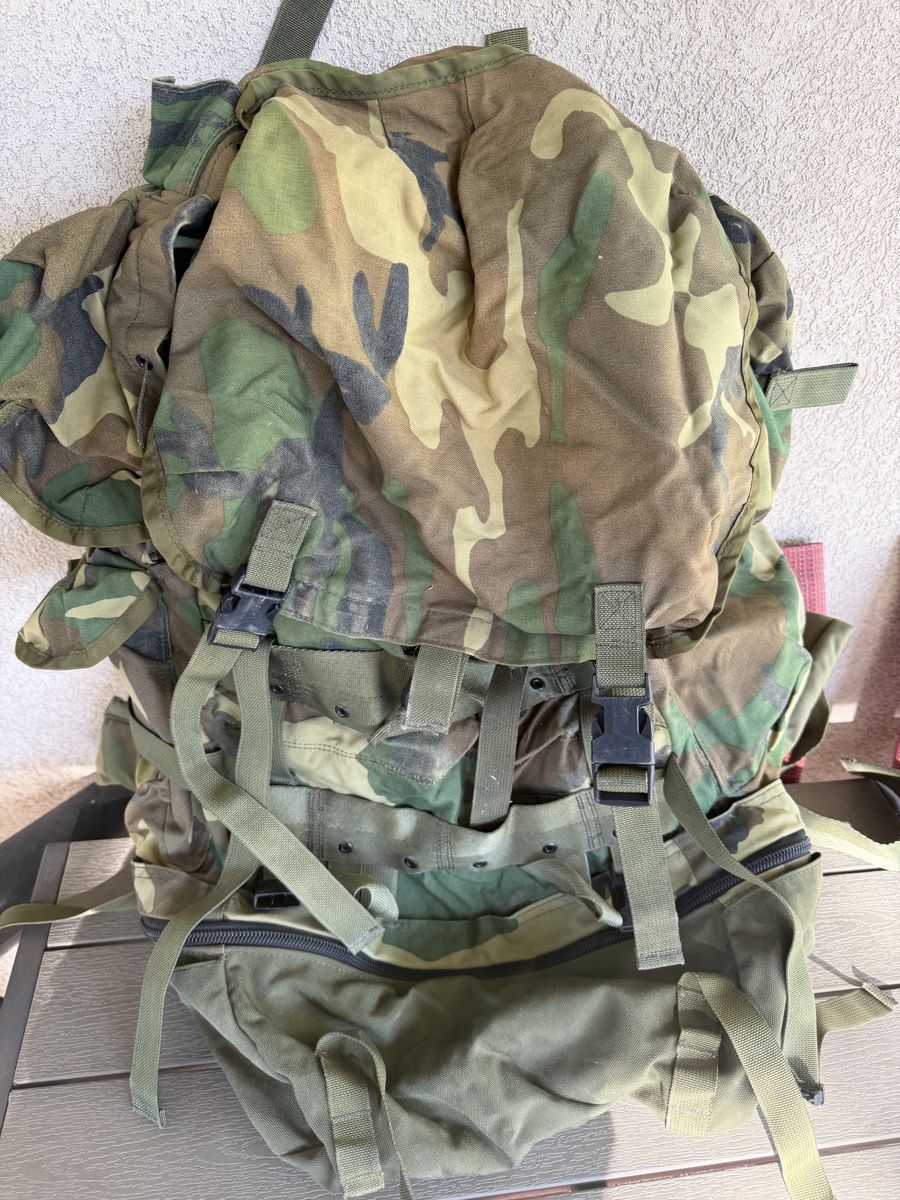 Military Surplus Camouflage Large Rucksack Backpack