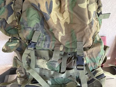 Military Surplus Camouflage Large Rucksack Backpack