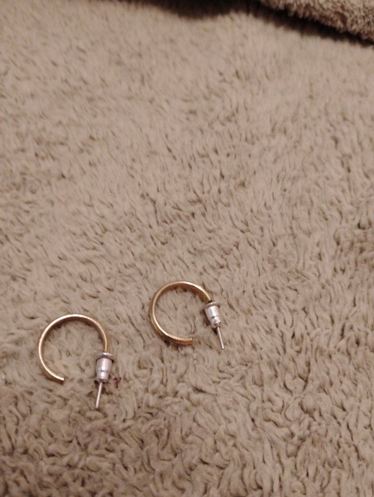 fake gold earrings