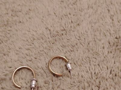 fake gold earrings