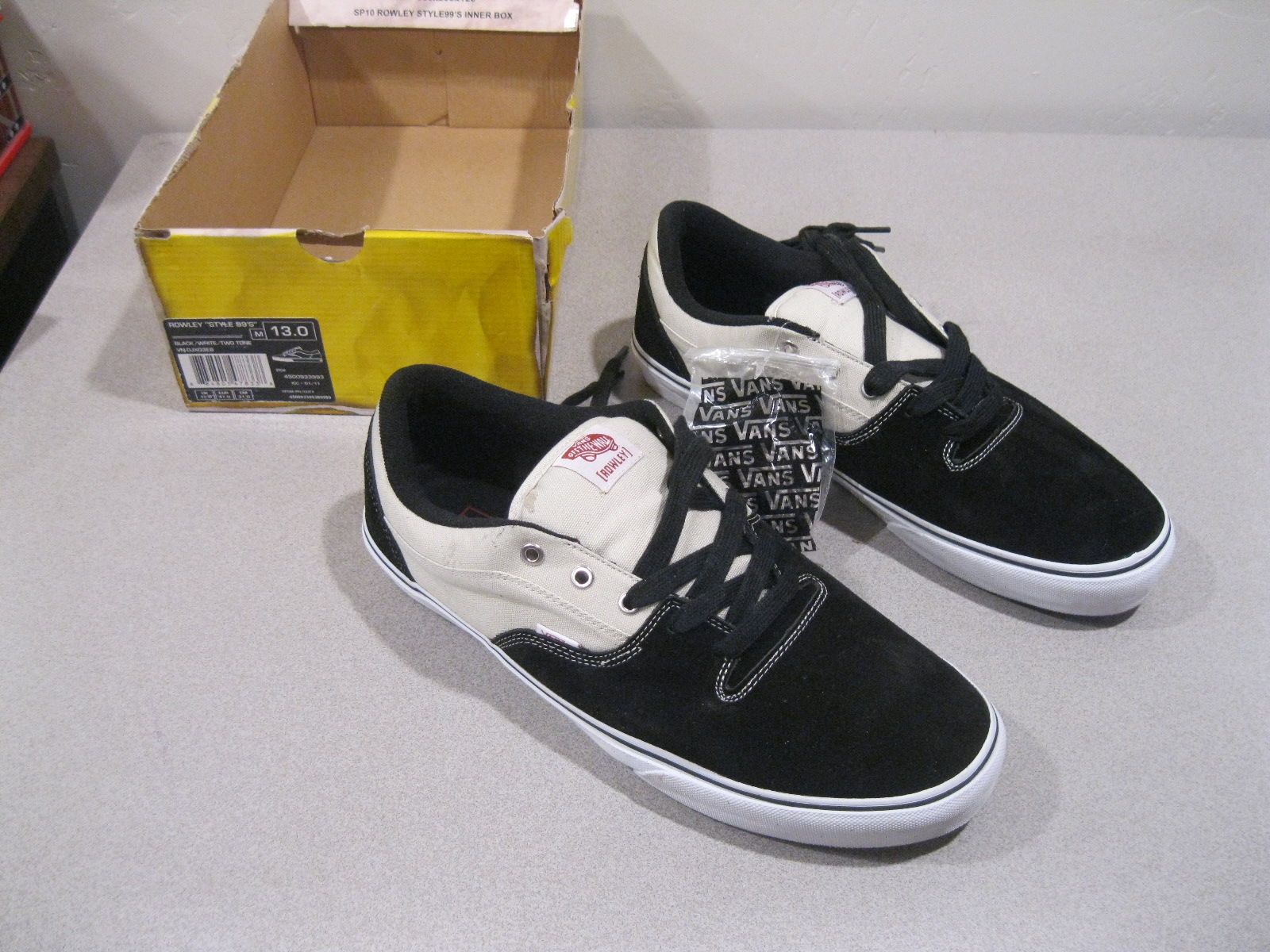 New Pair Of Vans Rowley Men Size 13