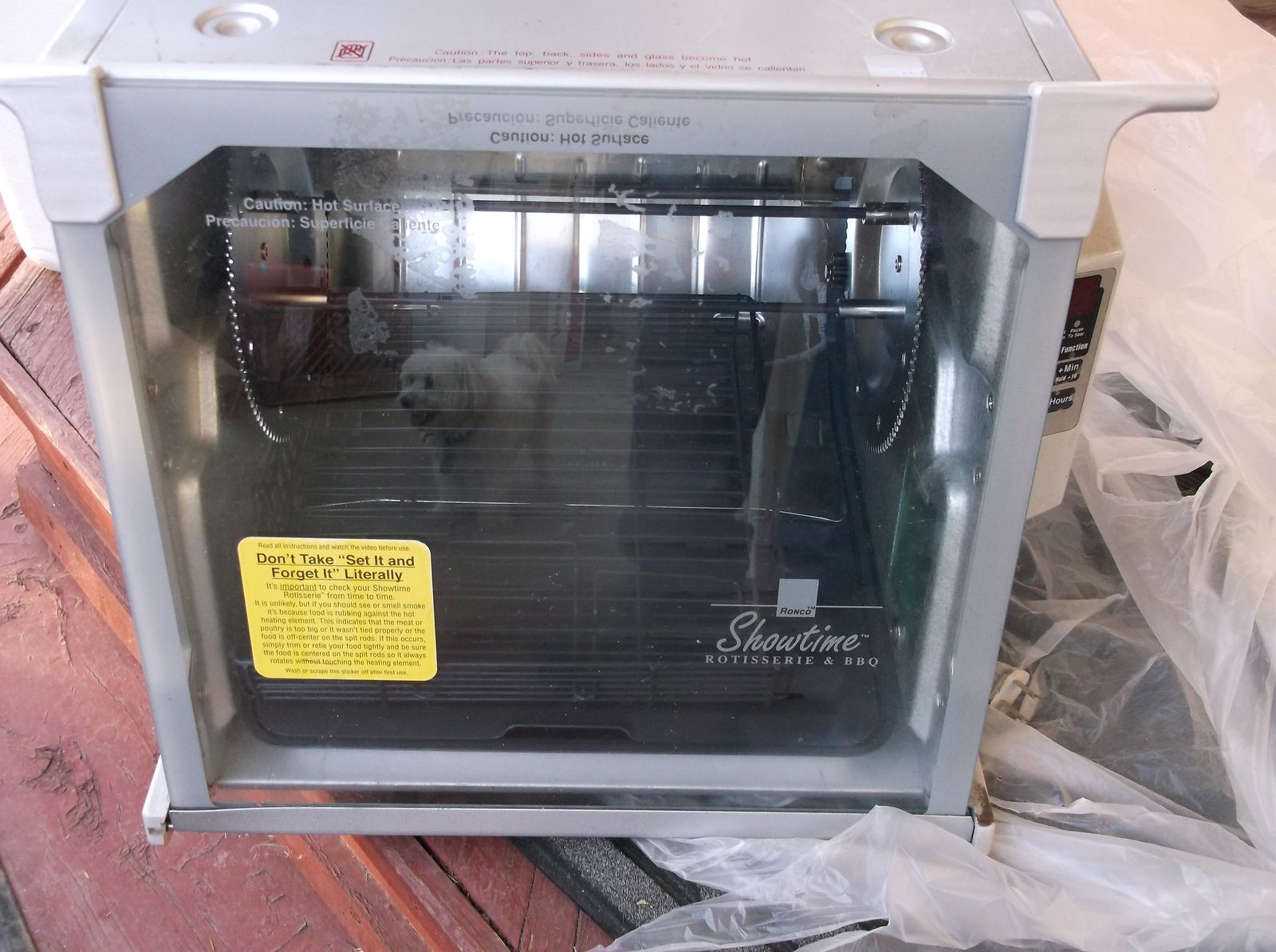 Ronco Showtime Rotisserie and BBQ, Like New!