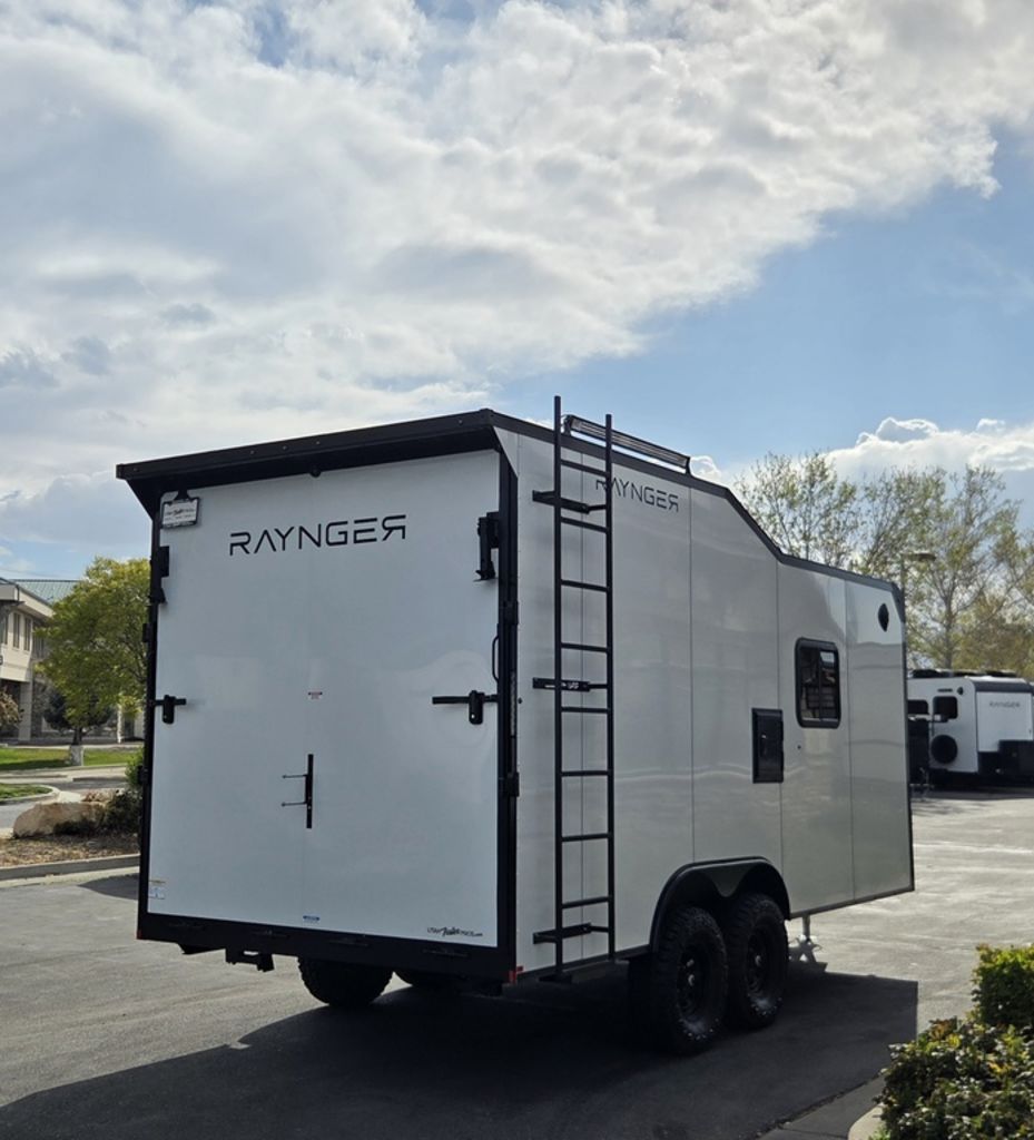 8.5x18 Toy Hauler Travel Trailer Camper R.V. Enclosed Cargo UTV/ATV Pkg Raynger 2026