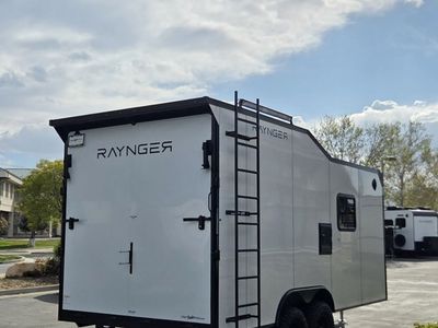 8.5x18 Toy Hauler Travel Trailer Camper R.V. Enclosed Cargo UTV/ATV Pkg Raynger 2026
