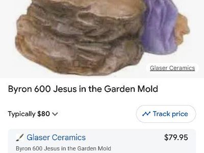 Glaser Ceramics Byron 600 Jesus in the Garden Mold & 605 Come Unto Me Mold