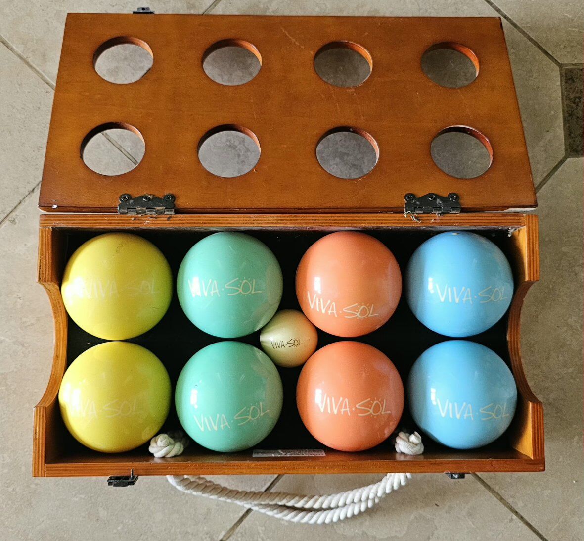 Bocce Ball Set Professional 107mm