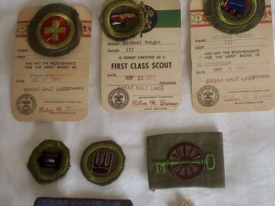 1950's Boy Scout items