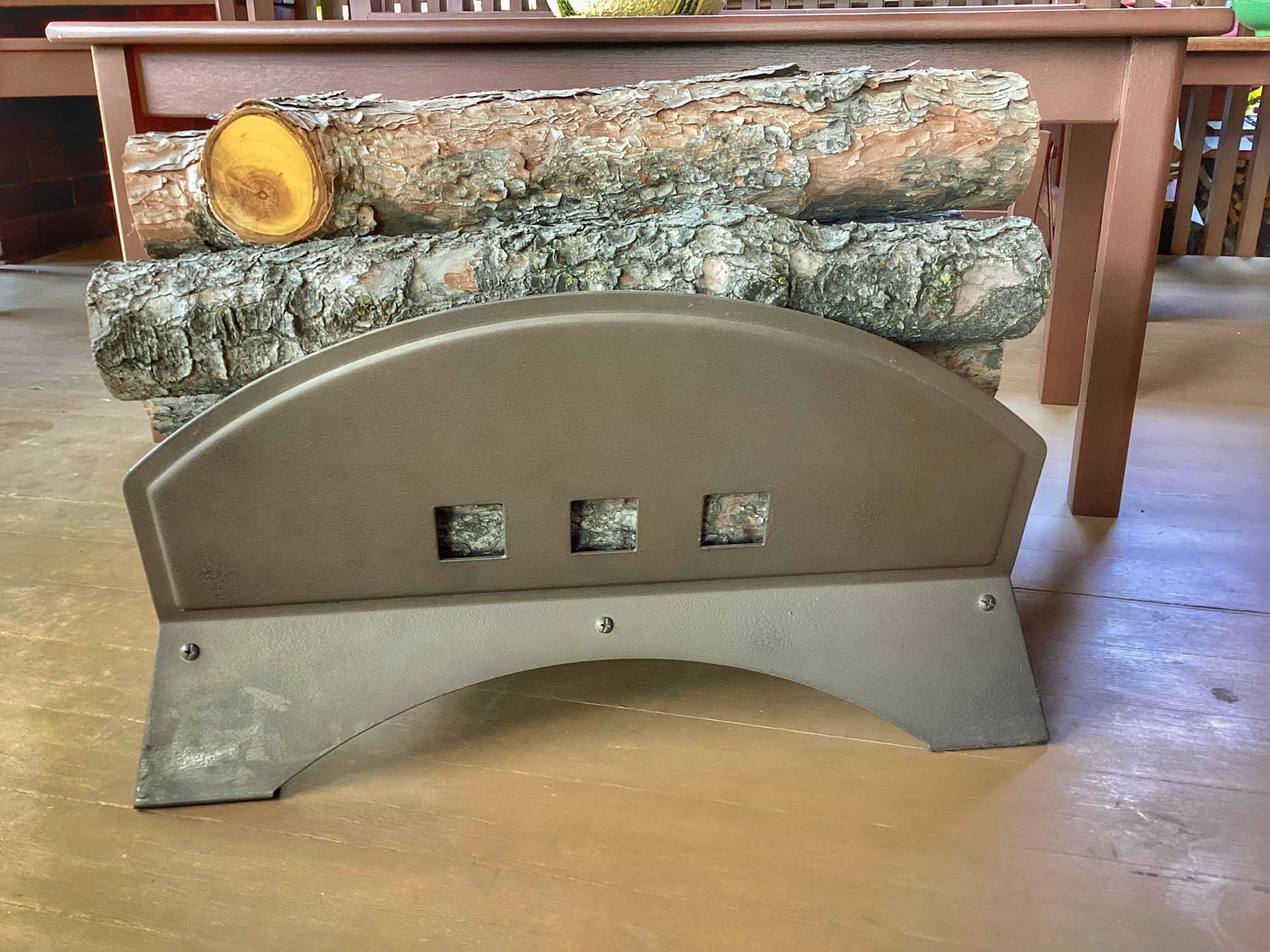 Mission Craftsman Fireplace Log Holder