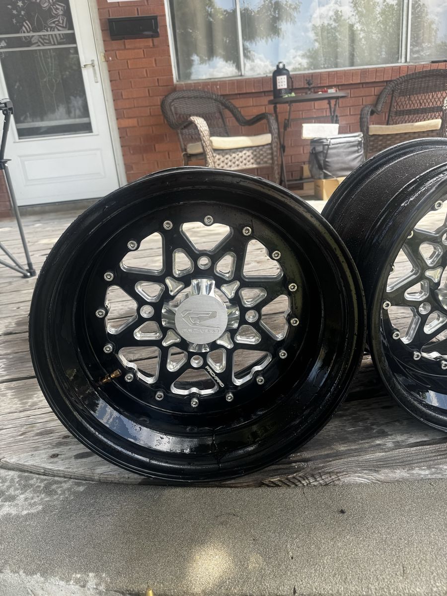 Packard Black and Machined Wheels/Rims - Set of 4