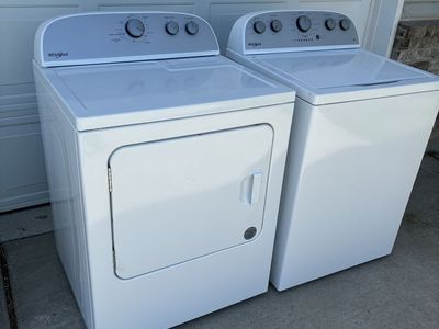 Washer and Dryer Set