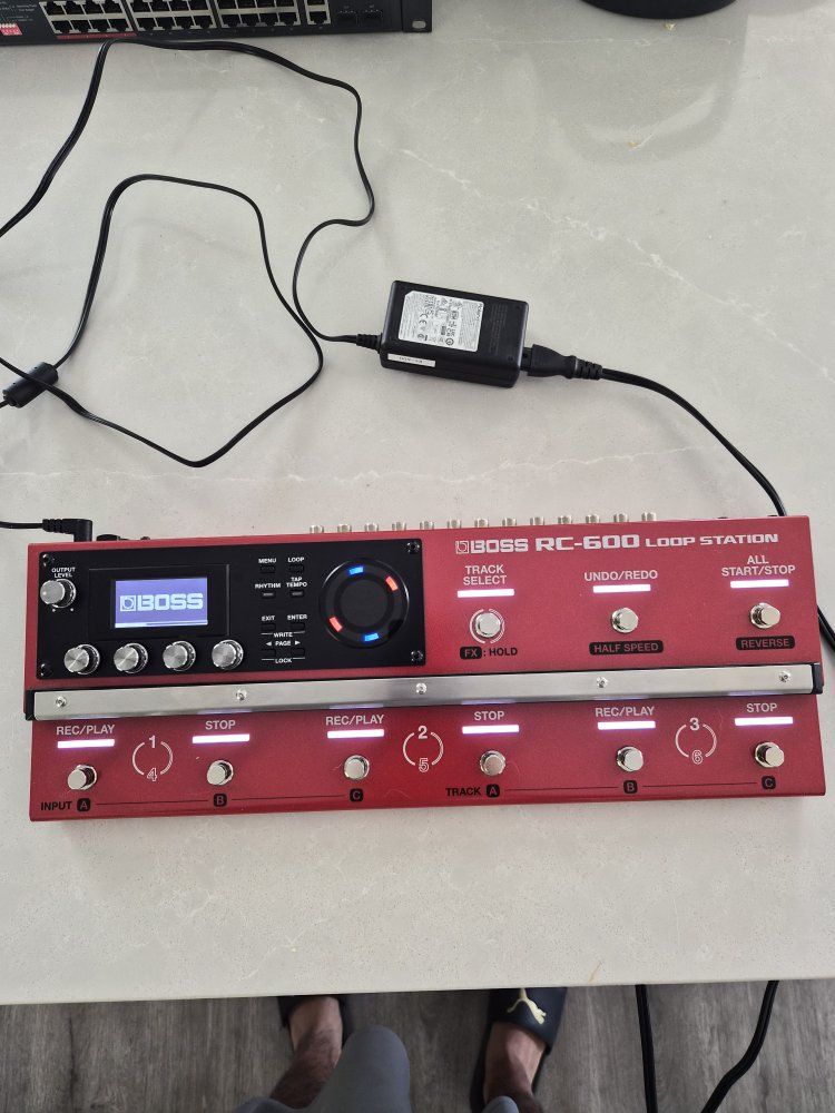 Boss RC-600 Loop Station Multi-Track Looper Pedal