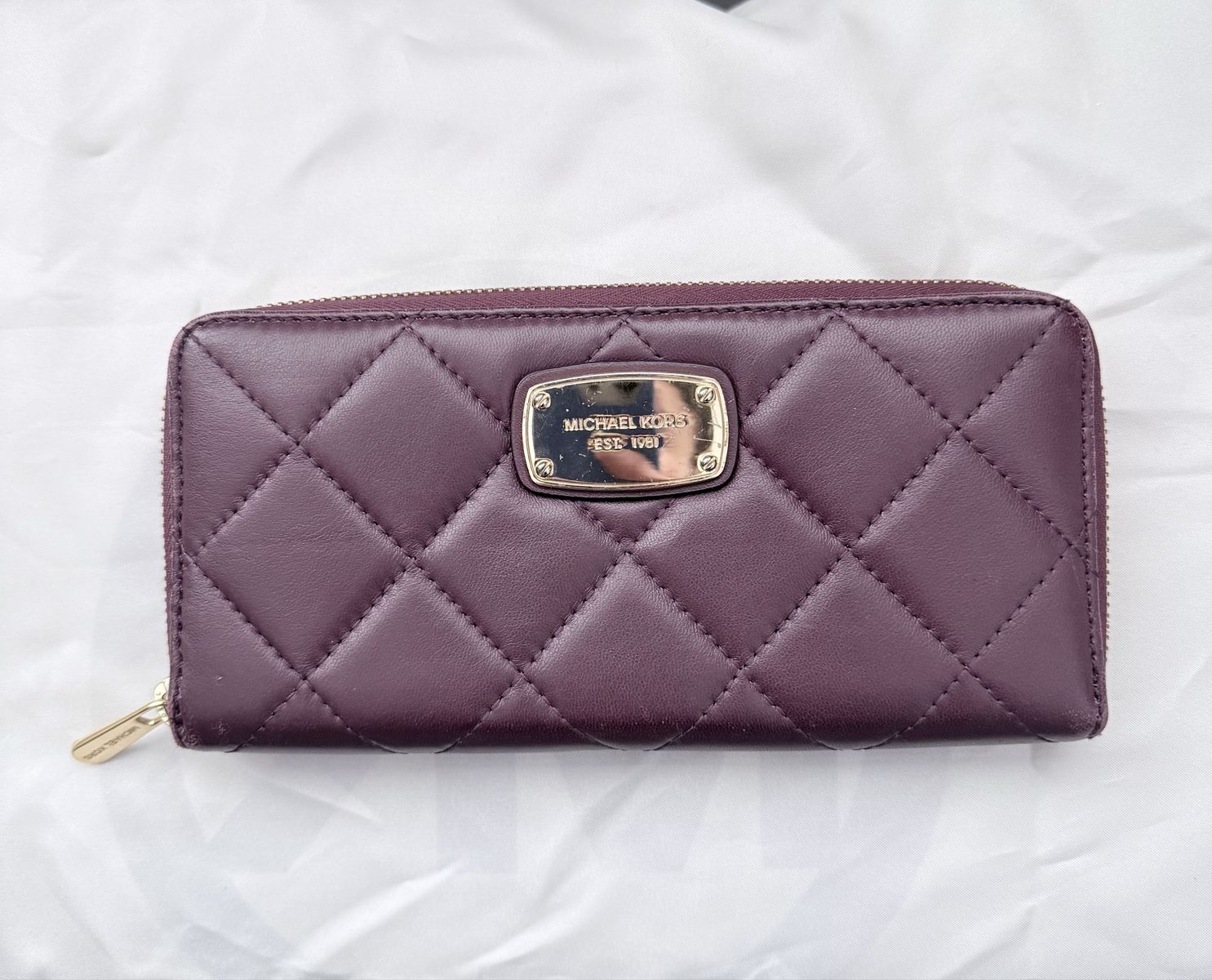 Michael Kors Quilted Lambskin Continental Wallet