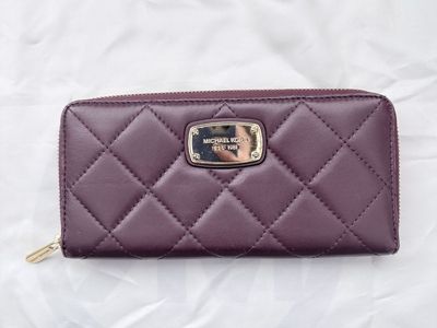Michael Kors Quilted Lambskin Continental Wallet