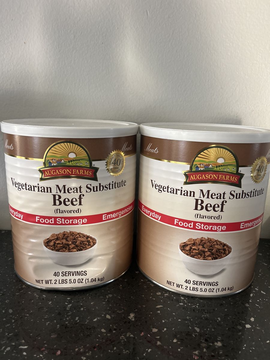 Prepper Food Beef Meat Substitute