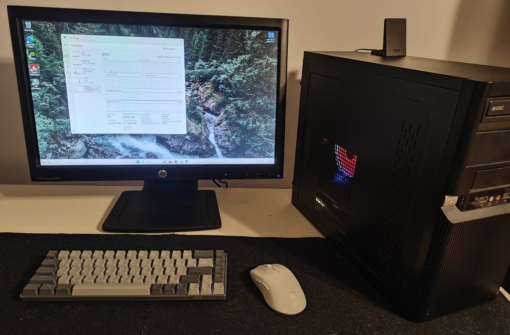 Ryzen 5 win/11 gaming computer setup