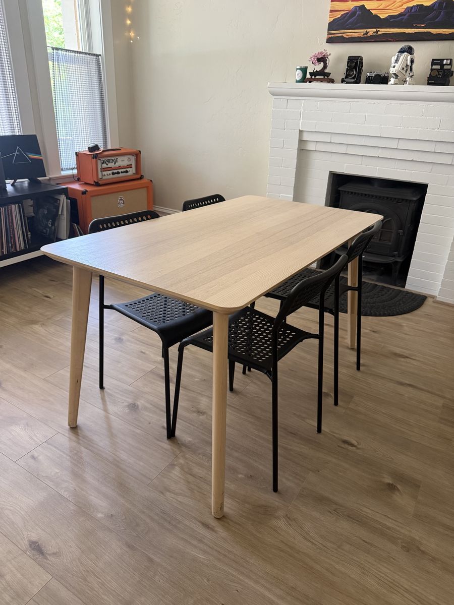 IKEA Lisabo Table with Chairs