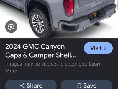 looking for a camper shell for 2015-2022 gmc canyon chevy colorado long bed topper shell 6'2"