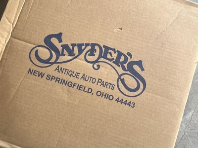 Snyder's Antique Auto Parts Black Keyed Steering Wheel A-3600-C