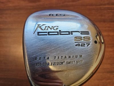 King Cobra SS 427 Driver 10.5° loft - Left Handed - with Regular 60g Shaft and Club Glove Covers