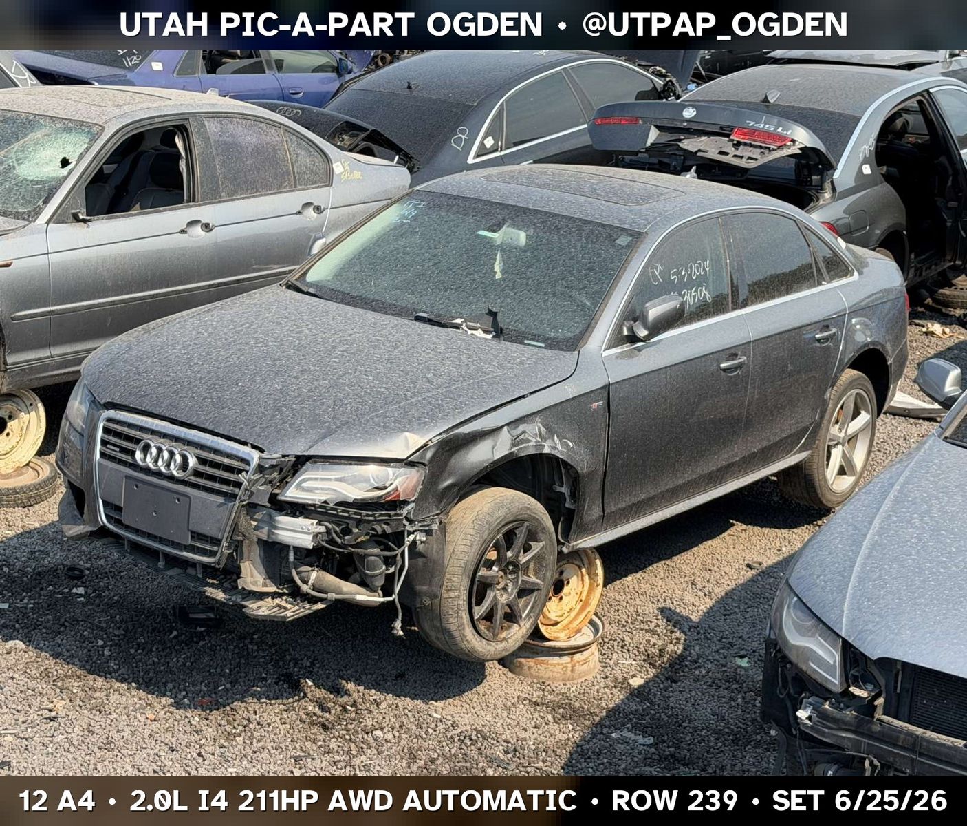 2012 Audi A4 B8 Parts - UTPAP Ogden