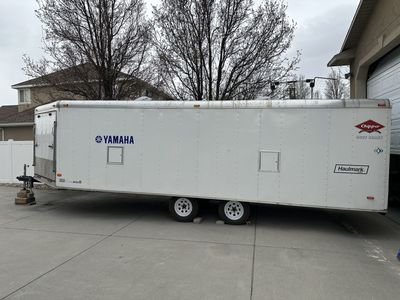 27ft V-nosed Enclosed Haulmark Trailer
