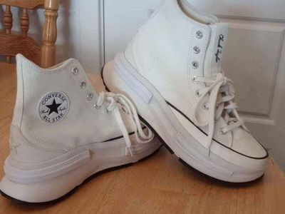 Converse Chuck Taylor All Star Legacy CX High Top Platform Sneakers White Women's size 10 Mens size 8