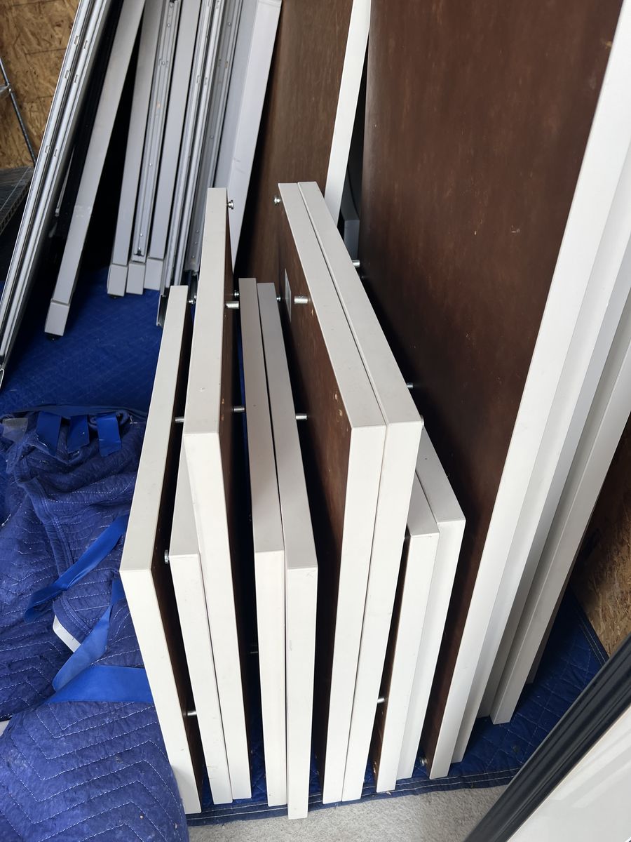 Free Old Office Cubicles and Work Surfaces